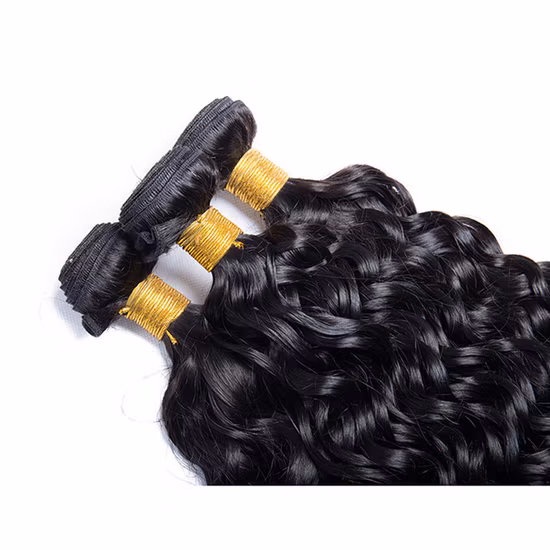 Top Quality Brazilian Water Wave Bundles Human Hair Weave for Women