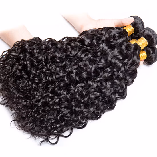 Top Quality Brazilian Water Wave Bundles Human Hair Weave for Women