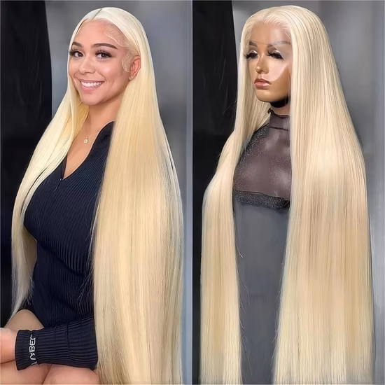 Brazilian 360 Lace Front Wigs Straight Human Hair Wigs HD Lace 13X4 13X6 Pre Pluck Lace Frontal Wigs for Black Wome