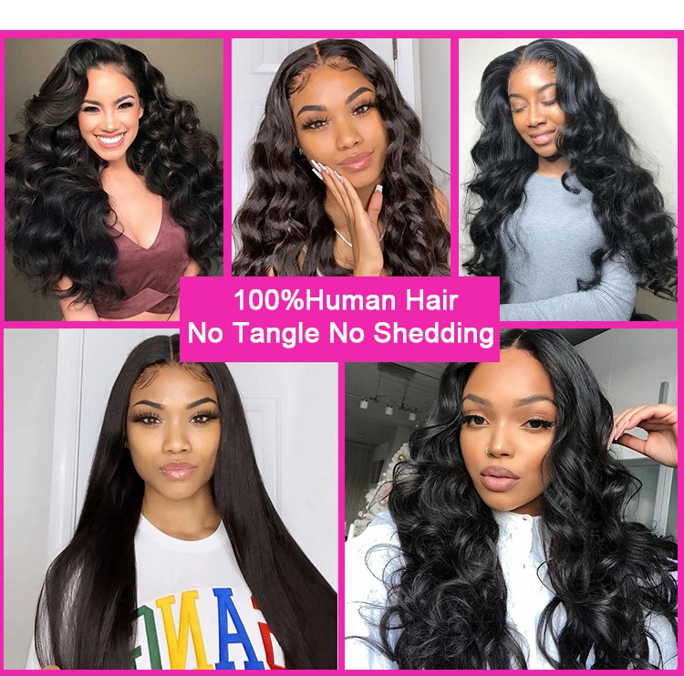 360 Frontal Wigs Straight Virgin Hair Human Hair Wholesale Lace Front Wig