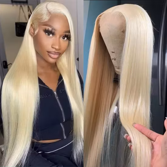 Brazilian 360 Lace Front Wigs Straight Human Hair Wigs HD Lace 13X4 13X6 Pre Pluck Lace Frontal Wigs for Black Wome