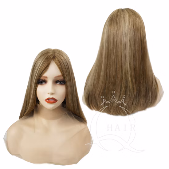 Venda quente china fábrica religião ortodoxa peruca de cabelo humano para kosher china cabelo virgem peruca superior de seda pequena camada kosher judeu
